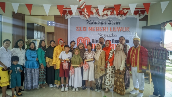 Semarak Kemerdekaan, SLB Negeri Luwuk Gelar Perayaan HUT RI KE 80 Dengan Berbagai Lomba